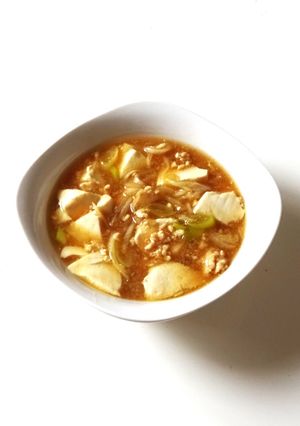 10分完成♪レンジで豆腐のそぼろあん-レシピのメイン写真