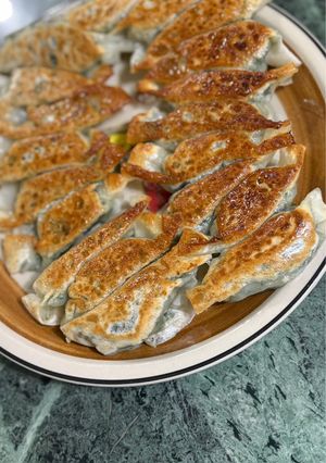 モロヘイヤとエビ餃子-レシピのメイン写真