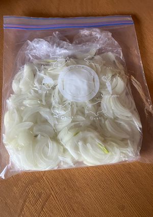 玉ねぎの冷凍保存-レシピのメイン写真