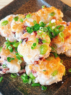 たこと枝豆の紅生姜つくね-レシピのメイン写真