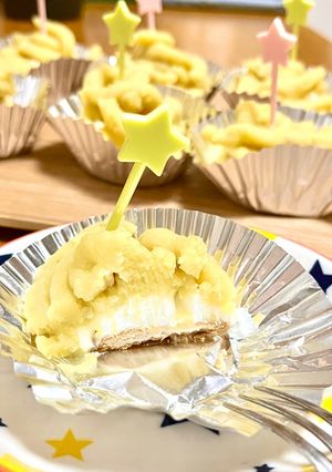 さつまいもとヨーグルトのダイエットモンブラン♪-レシピのメイン写真