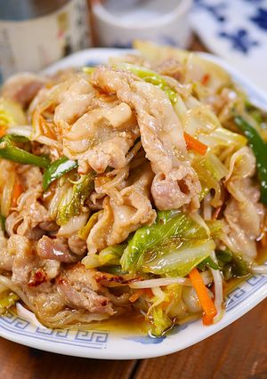 10倍おいしい漬け焼きの♪肉野菜炒め🍚-レシピのメイン写真
