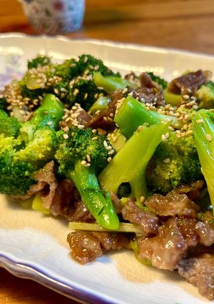 牛肉とブロッコリーのプルコギ風♪-レシピのメイン写真
