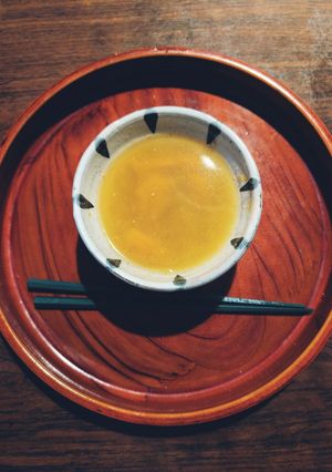 かぼちゃと人参の味醂入り甘口味噌汁-レシピのメイン写真