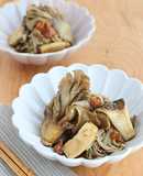 食物繊維たっぷり！きのこの和風マリネ梅味