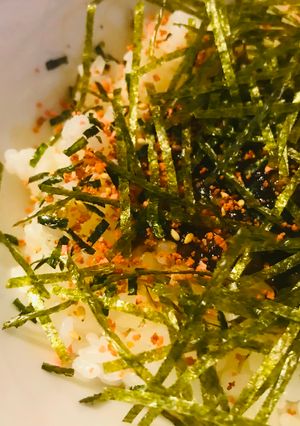毎日のしろごはん●佃煮のりふりかけごはん-レシピのメイン写真