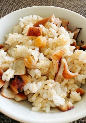 イカ豆ごはん🦑🫘🍚😻-レシピのメイン写真