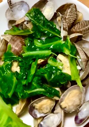蒸しあさりのガリバタ醤油-レシピのメイン写真