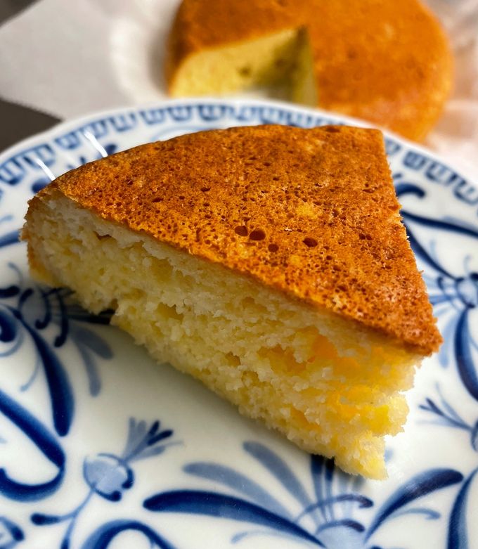 卵と豆腐のふわふわしっとりケーキ⭐︎炊飯器-レシピのメイン写真