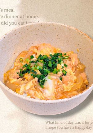 めんつゆを使った簡単☆親子丼-レシピのメイン写真