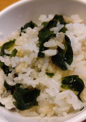〰️しょうが香る〰️ ワカメ混ぜご飯〰️-レシピのメイン写真