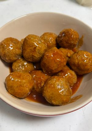 肉団子の甘酢あん-レシピのメイン写真