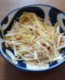 ネギラーメントッピングのツナネギ