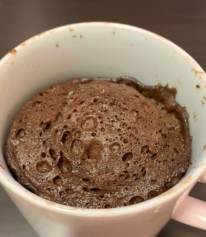 レンジでカップケーキ-レシピのメイン写真