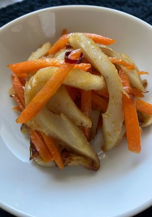 ちくわと人参のきんぴら🥕-レシピのメイン写真