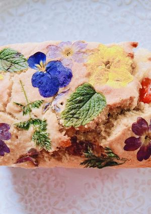 米粉とオートミールのバナナケーキ-レシピのメイン写真