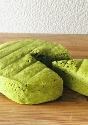 簡単！レンジで低糖質な抹茶おからケーキ-レシピのメイン写真