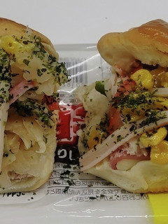 カニかまぼこガリコーン “ハムマヨパン”-レシピのメイン写真