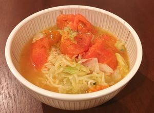 サッポロ一番塩ラーメンアレンジ★トマト麺-レシピのメイン写真