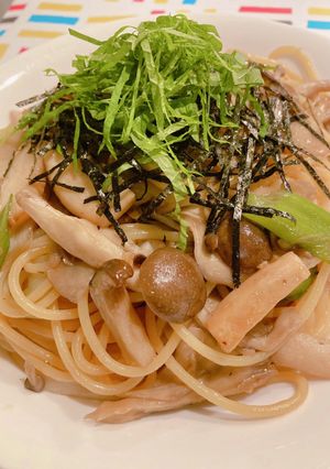 きのこの和風パスタ＊ペペロンチーノ風＊-レシピのメイン写真