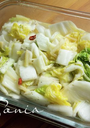 白菜の*塩水漬け*炒め-レシピのメイン写真
