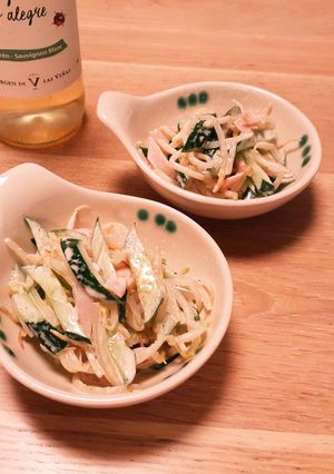 もやしと胡瓜のピリ辛マヨサラダ-レシピのメイン写真