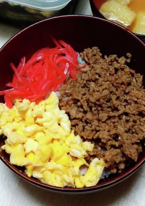 基本の簡単肉そぼろ-レシピのメイン写真