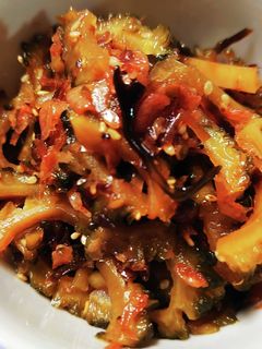 ゴーヤの佃煮-レシピのメイン写真