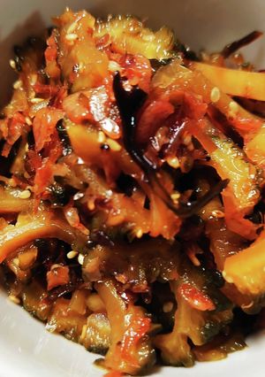 ゴーヤの佃煮-レシピのメイン写真
