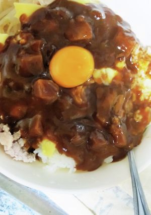 もやしでかさ増し簡単レトルトカレーライス-レシピのメイン写真