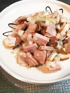 チャーシューと玉ねぎ和えたん-レシピのメイン写真