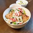 塩味旨々!野菜ソースのかつ丼