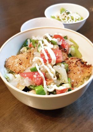 塩味旨々!野菜ソースのかつ丼-レシピのメイン写真
