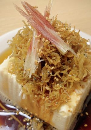 たっぷりカリカリじゃこの冷や奴-レシピのメイン写真