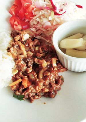 カレールーだけで作る簡単ドライカレー!-レシピのメイン写真