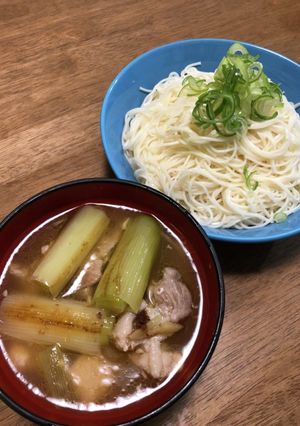 鳥ネギつけそうめん-レシピのメイン写真