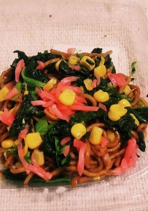 “ポパイ焼きそば紅生姜チョンす”-レシピのメイン写真