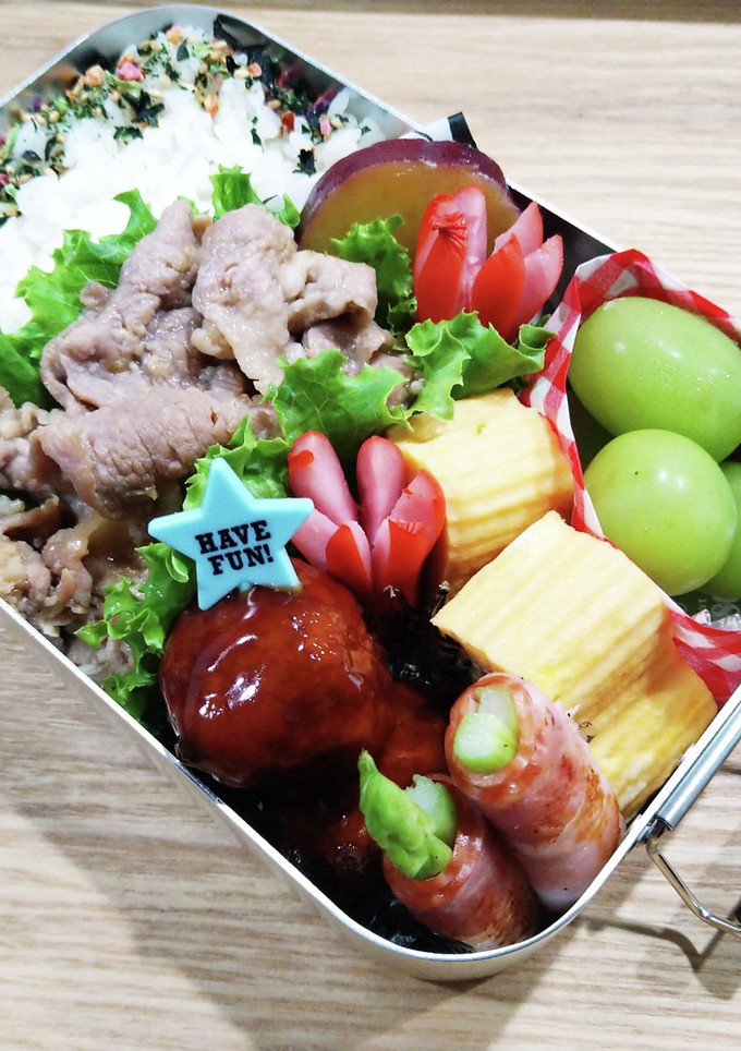 中学校お弁当　2022/9/1 記録用-レシピのメイン写真