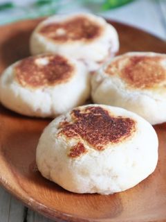 フライパンで!くるみチーズおからパン-レシピのメイン写真