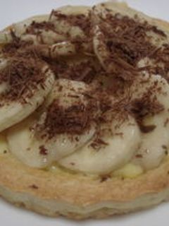 チョコッとバナナカスタードタルト-レシピのメイン写真