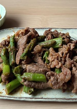 油不使用♪牛肉と野菜のコチュジャン炒め-レシピのメイン写真
