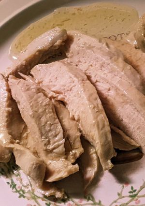 簡単!お湯につけておくだけサラダチキン!-レシピのメイン写真