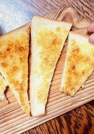 うまい棒トースト-レシピのメイン写真