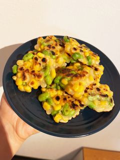 コーン缶で簡単!枝豆とコーンのおやき-レシピのメイン写真