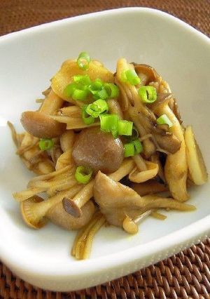 美味しく節電！スパイシーきのこキンピラ-レシピのメイン写真