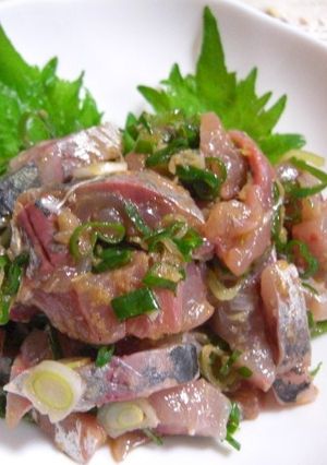 鯵のたたき-レシピのメイン写真