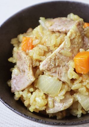 カレーの炊き込みご飯-レシピのメイン写真