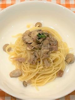 きのこのバター醬油スパゲティ-レシピのメイン写真
