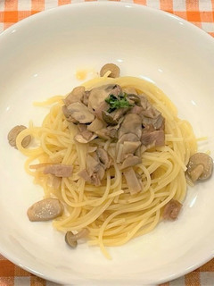 きのこのバター醬油スパゲティ-レシピのメイン写真