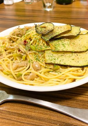 きのこと野菜の和風醤油パスタ-レシピのメイン写真
